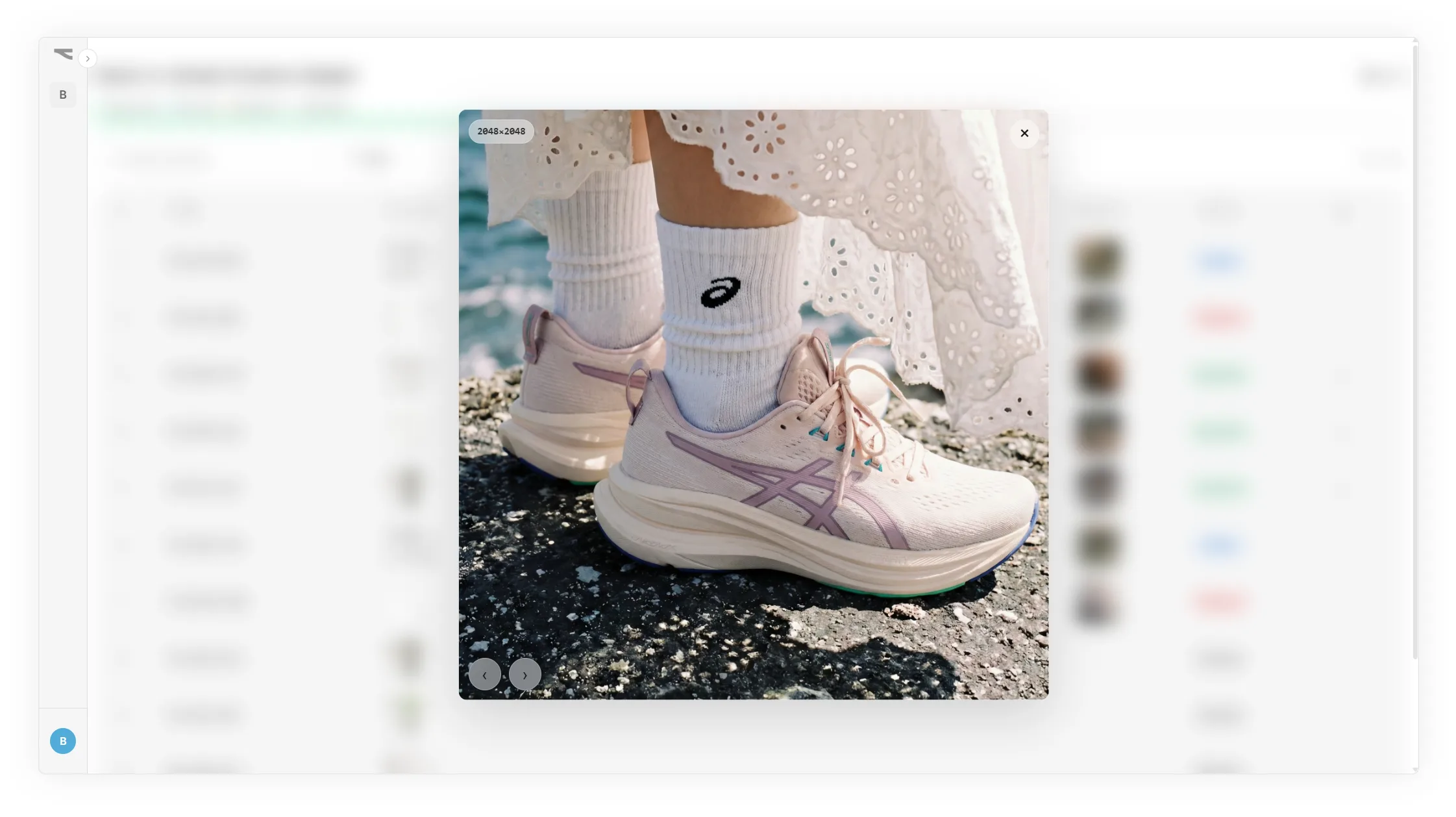 Branch production platform: product hover preview